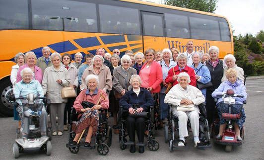 Group photo of happy Windmill customers